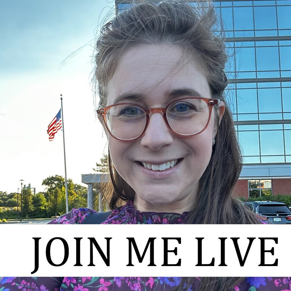 JOIN ME LIVE